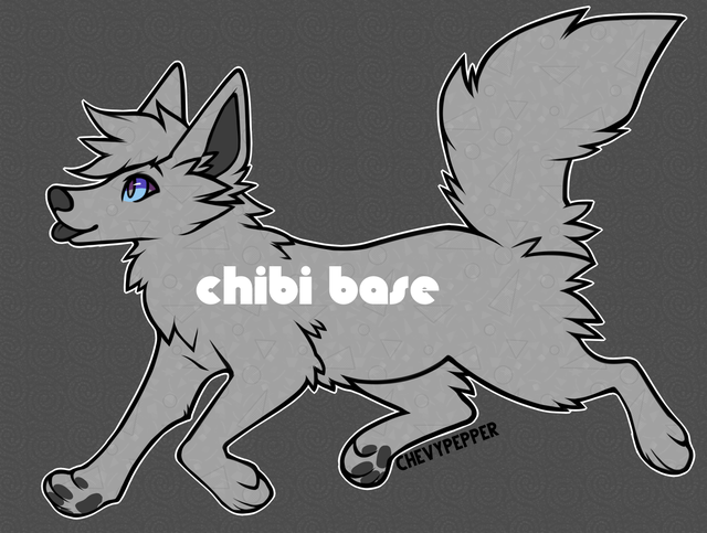 chibi fox base